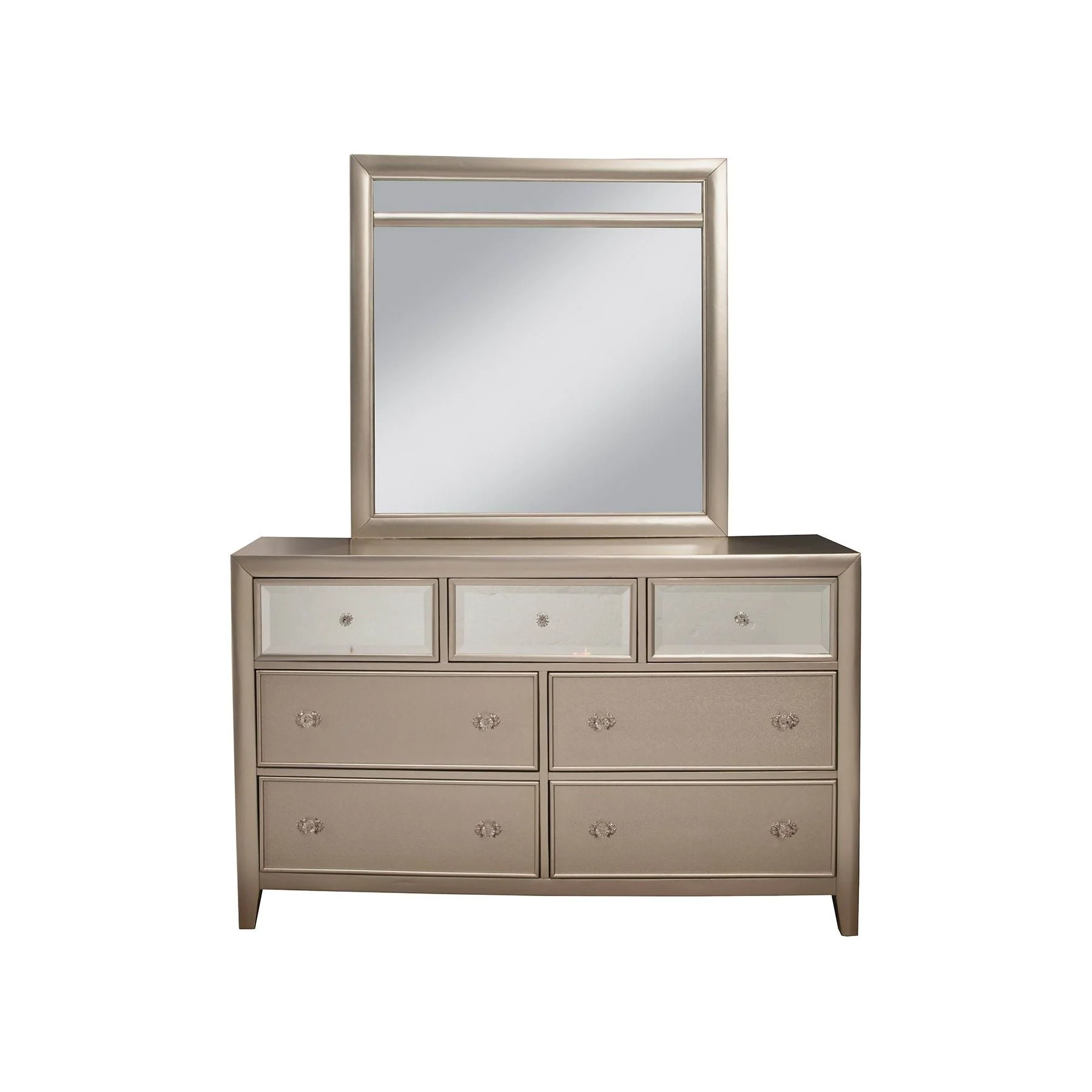 Silver Dreams Mirror, Silver - Image 2