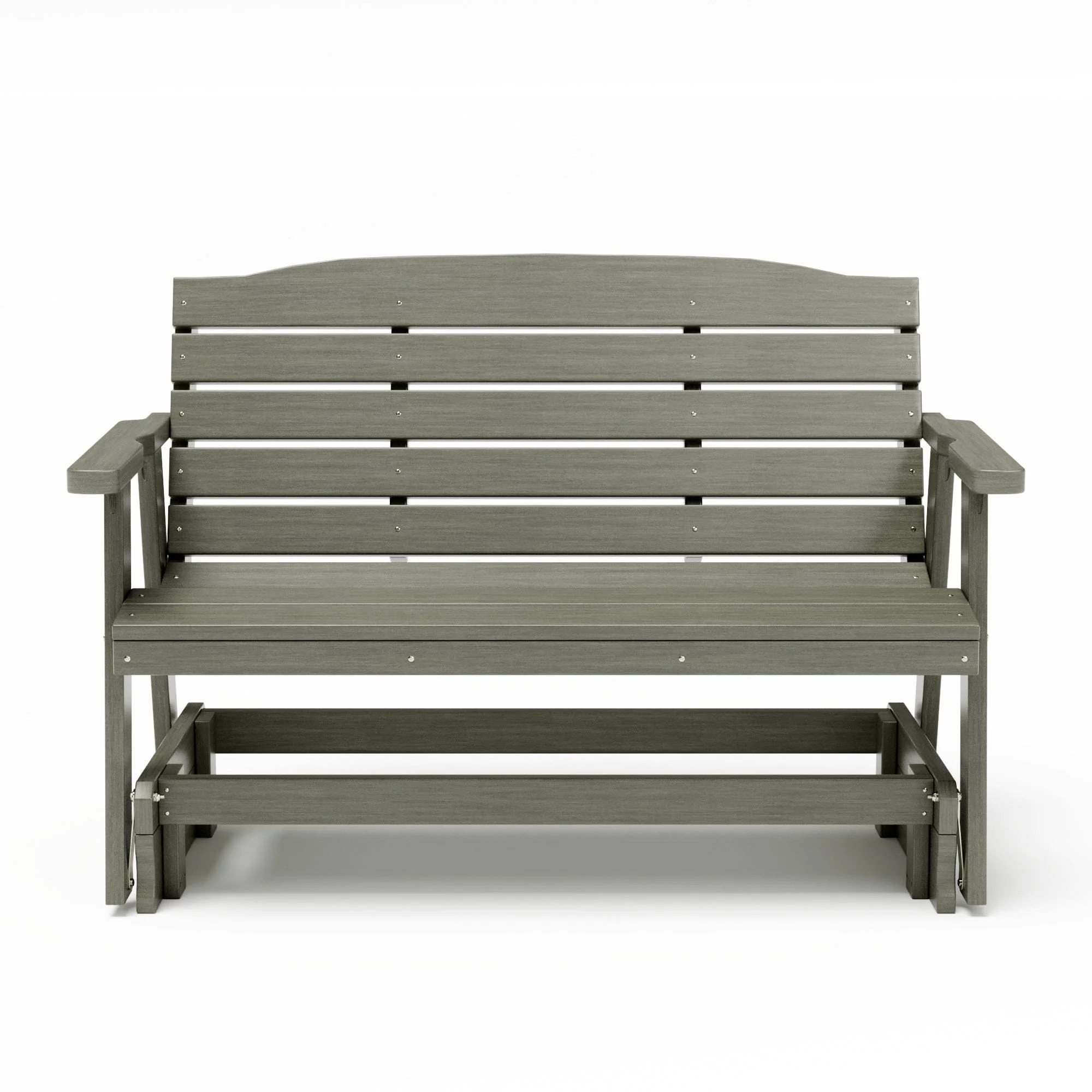 SimplyPoly Amish Made Classic Recycled Plastic Porch Glider - Image 12
