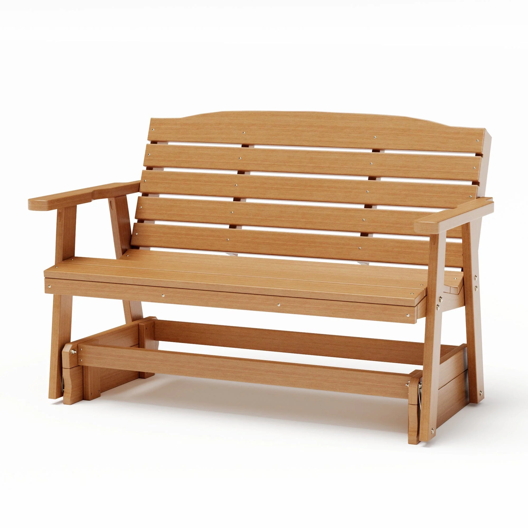 SimplyPoly Amish Made Classic Recycled Plastic Porch Glider - Image 15