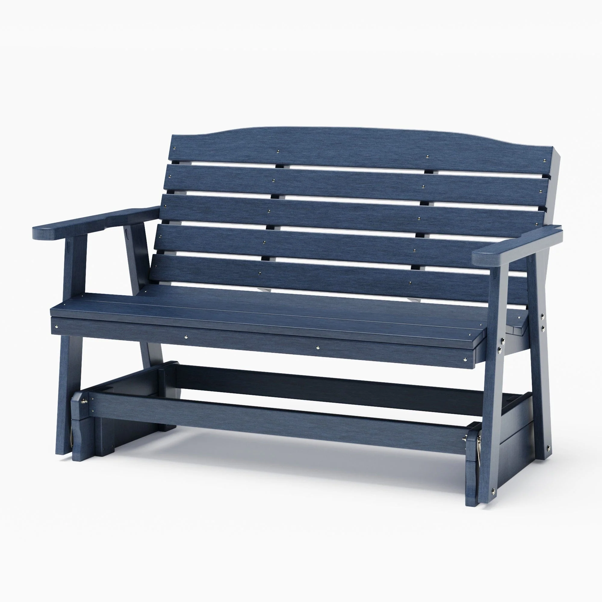 SimplyPoly Amish Made Classic Recycled Plastic Porch Glider - Image 16