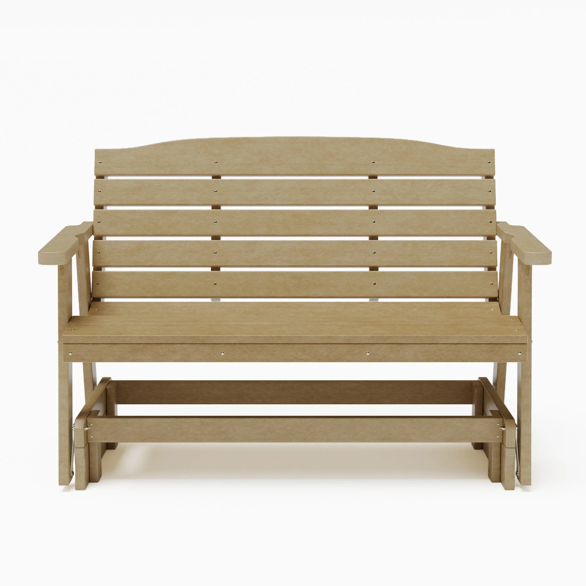 SimplyPoly Amish Made Classic Recycled Plastic Porch Glider - Image 17