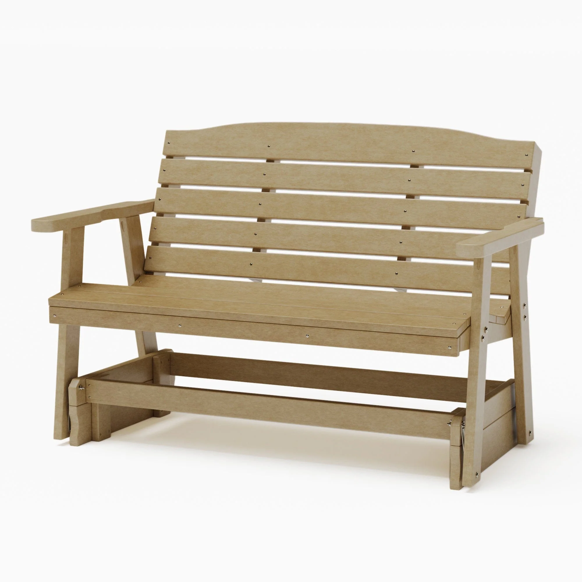 SimplyPoly Amish Made Classic Recycled Plastic Porch Glider - Image 19