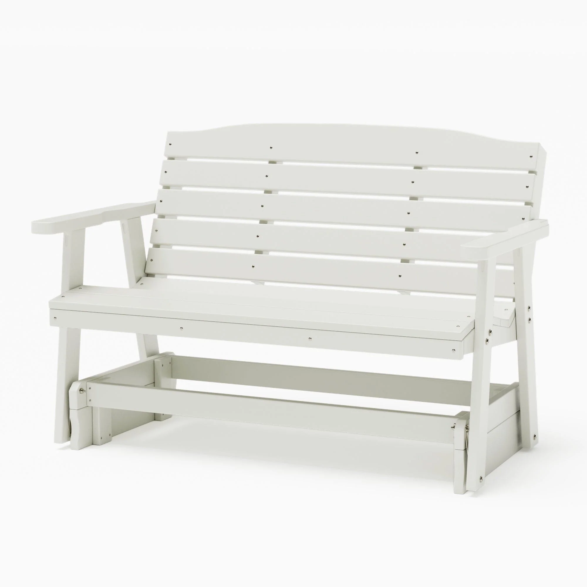SimplyPoly Amish Made Classic Recycled Plastic Porch Glider - Image 20
