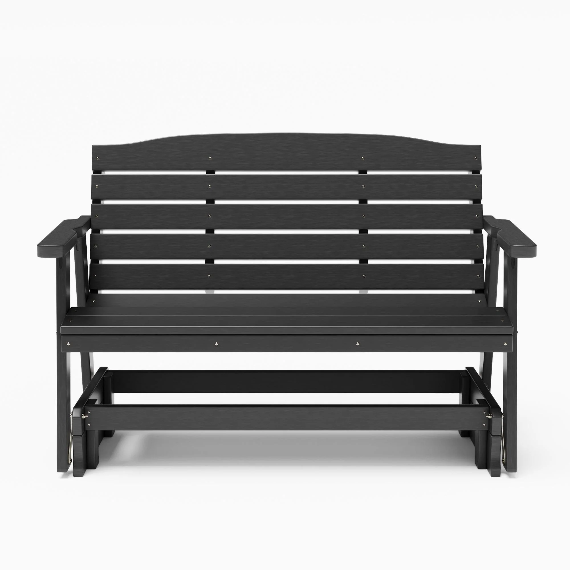 SimplyPoly Amish Made Classic Recycled Plastic Porch Glider - Image 25
