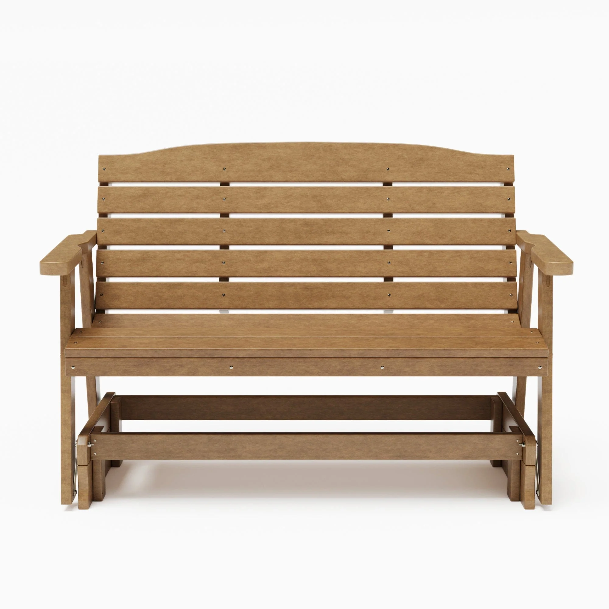 SimplyPoly Amish Made Classic Recycled Plastic Porch Glider - Image 26