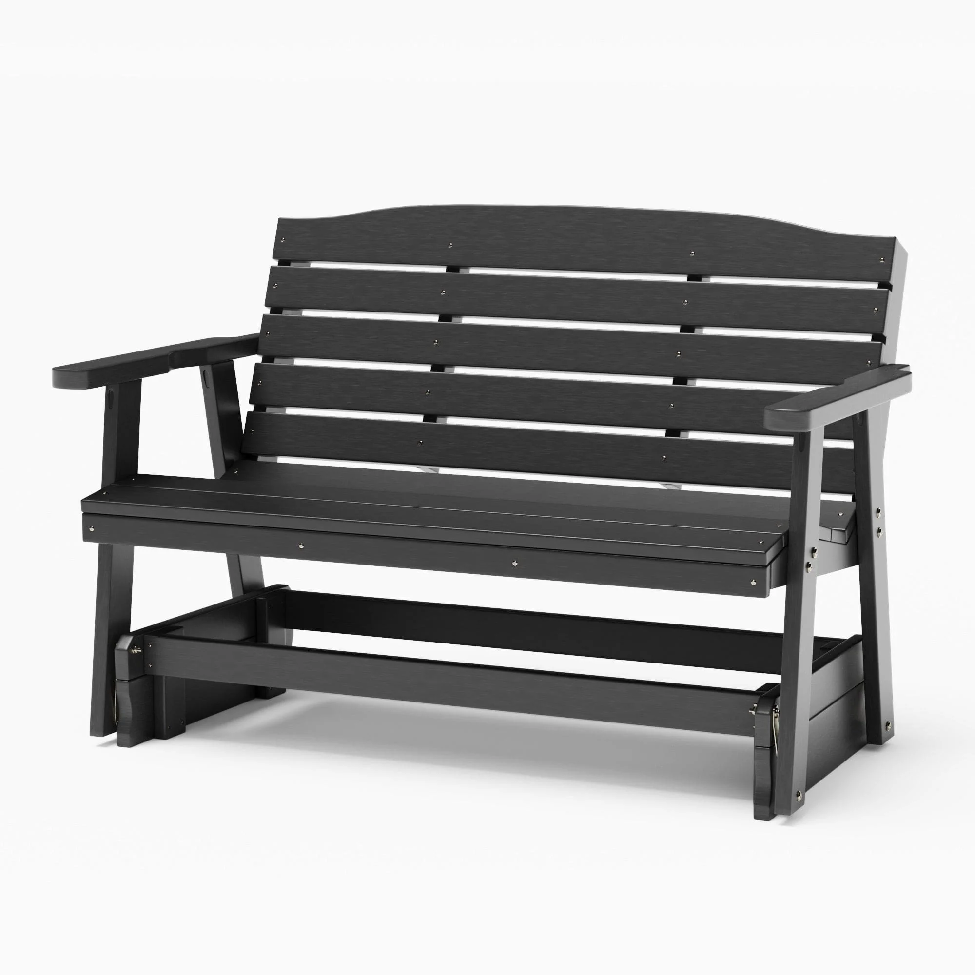SimplyPoly Amish Made Classic Recycled Plastic Porch Glider - Image 3