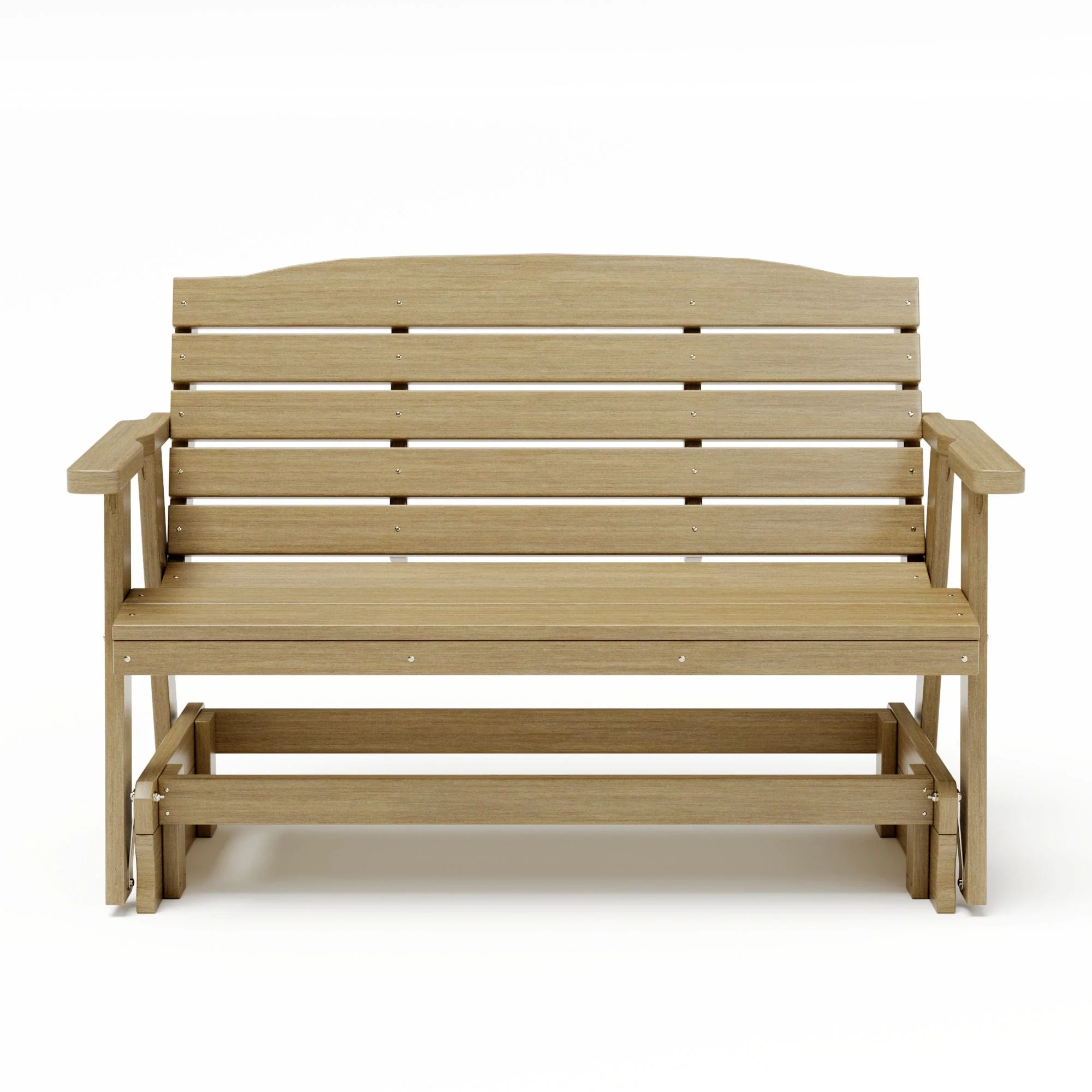 SimplyPoly Amish Made Classic Recycled Plastic Porch Glider - Image 5