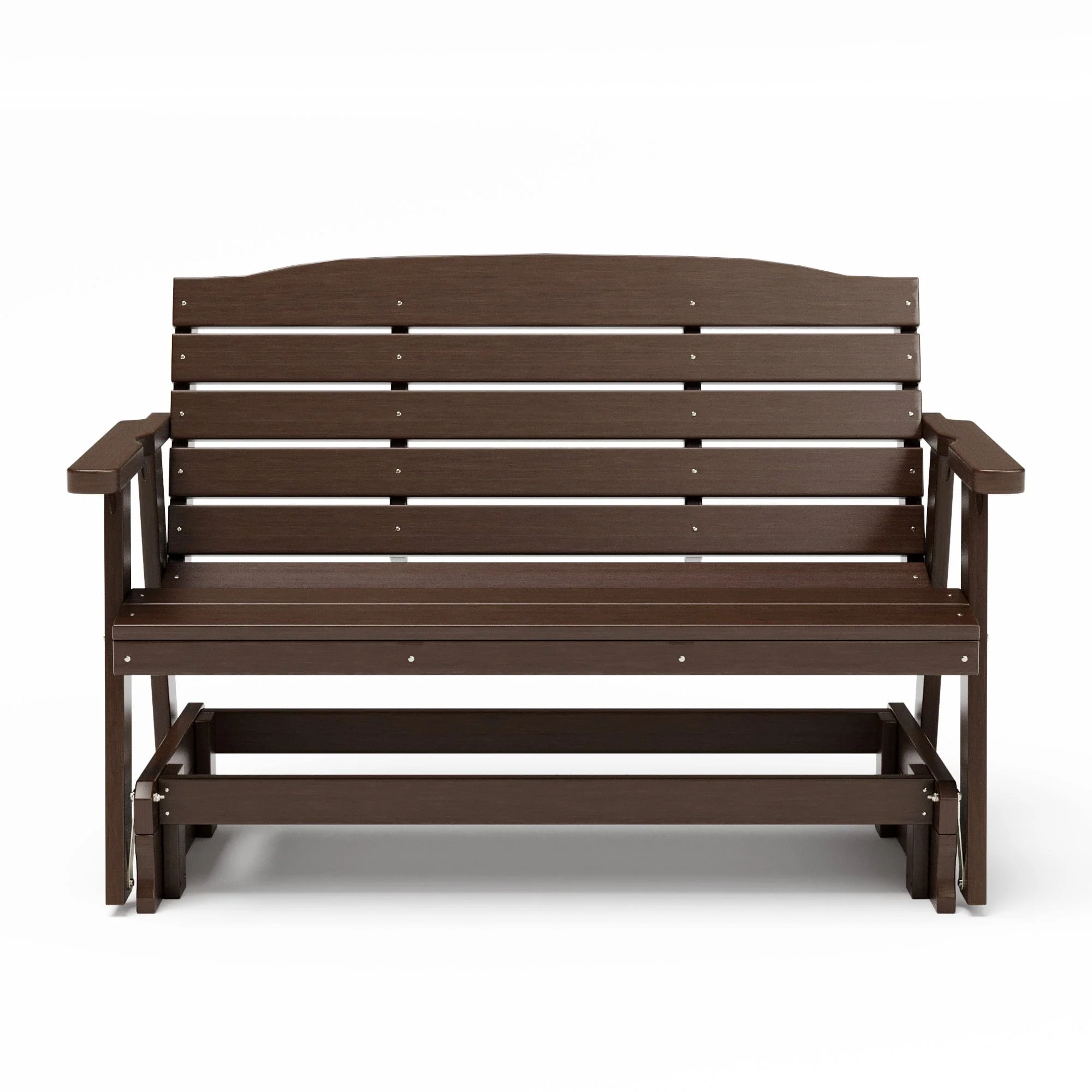 SimplyPoly Amish Made Classic Recycled Plastic Porch Glider - Image 7