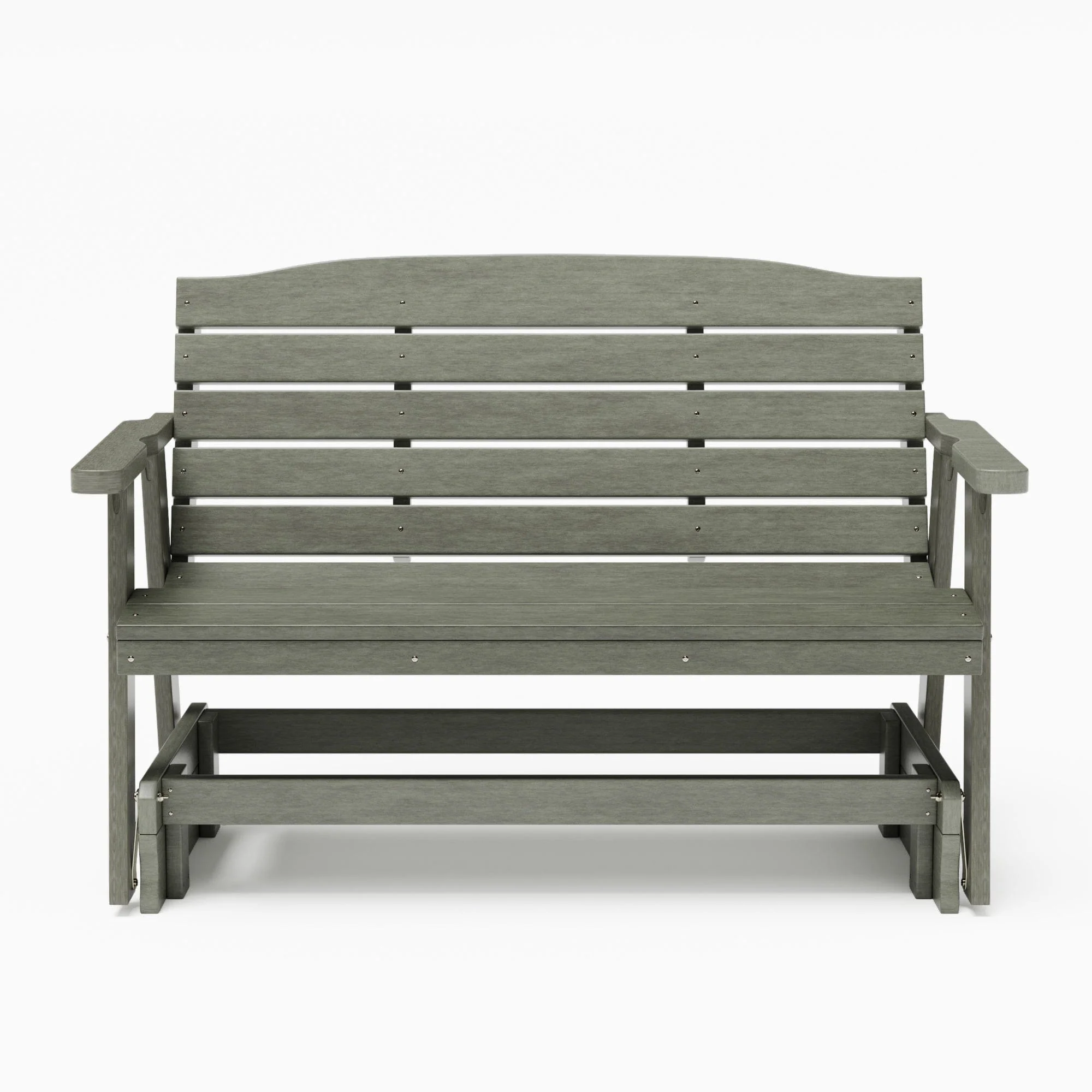 SimplyPoly Amish Made Classic Recycled Plastic Porch Glider - Image 9