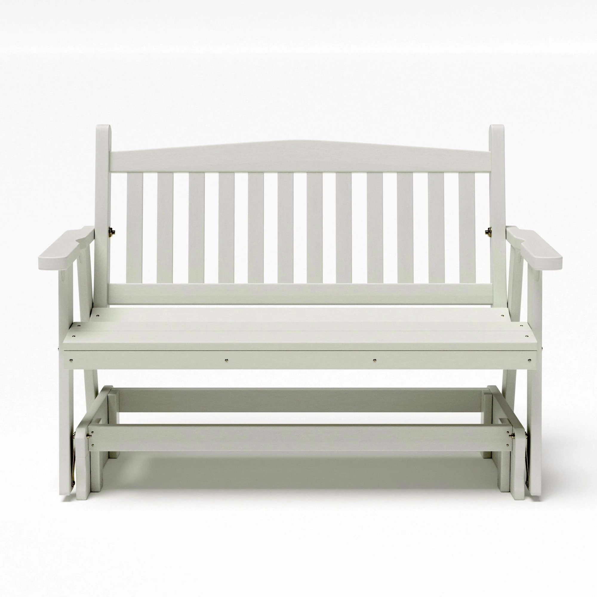 SimplyPoly Amish Made Mission Recycled Plastic Porch Glider - Image 16