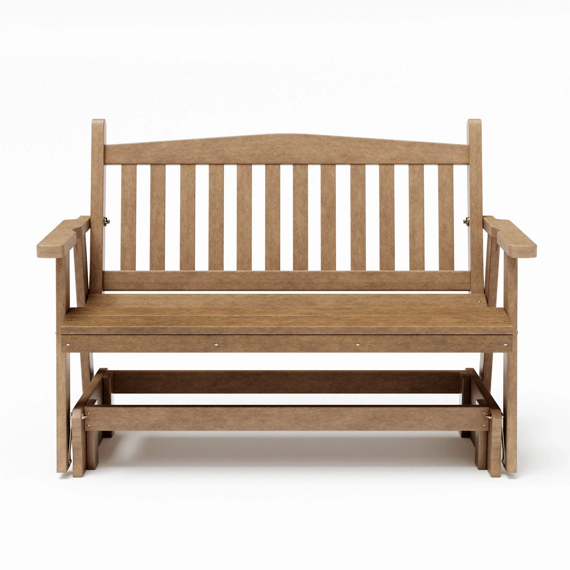 SimplyPoly Amish Made Mission Recycled Plastic Porch Glider - Image 19