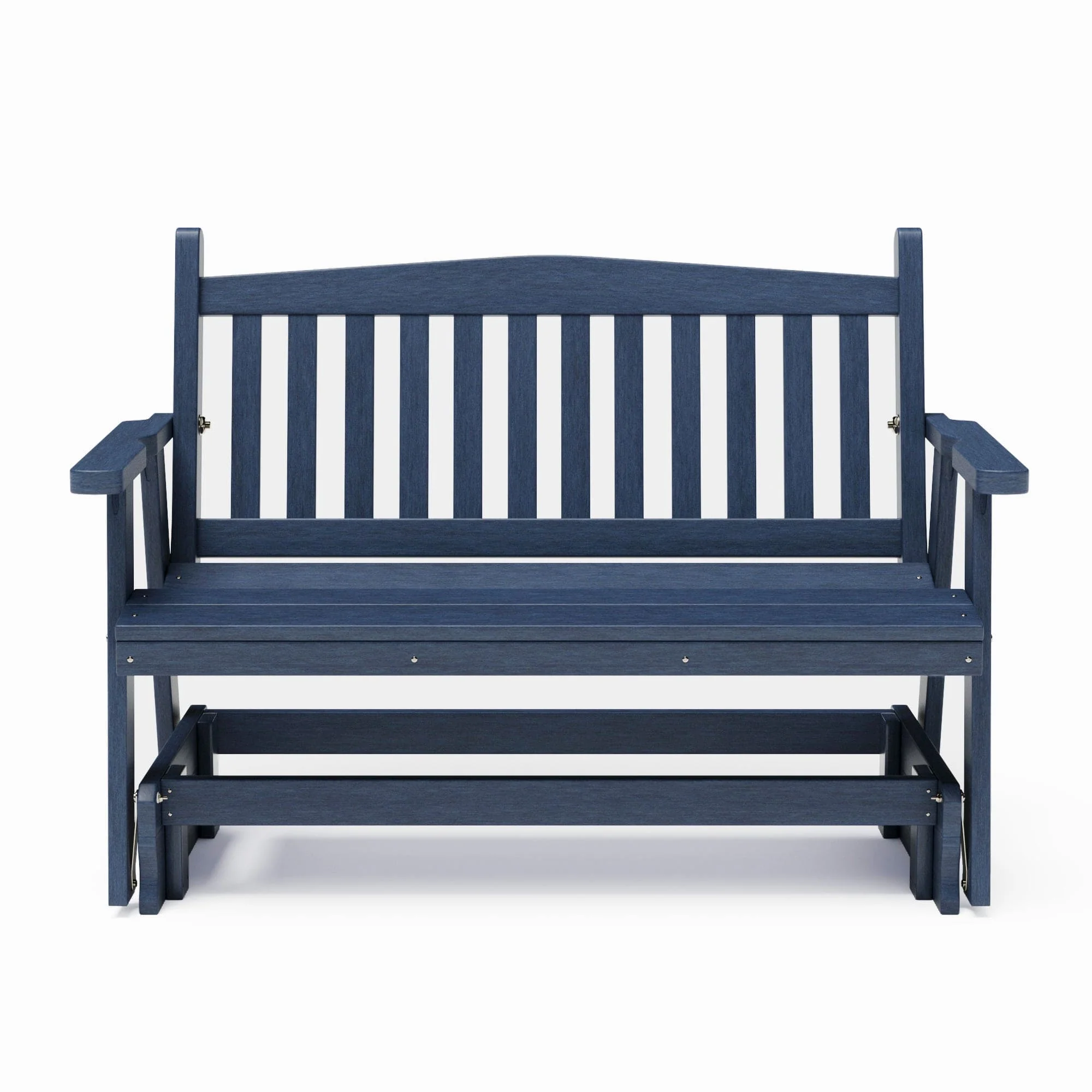 SimplyPoly Amish Made Mission Recycled Plastic Porch Glider - Image 3