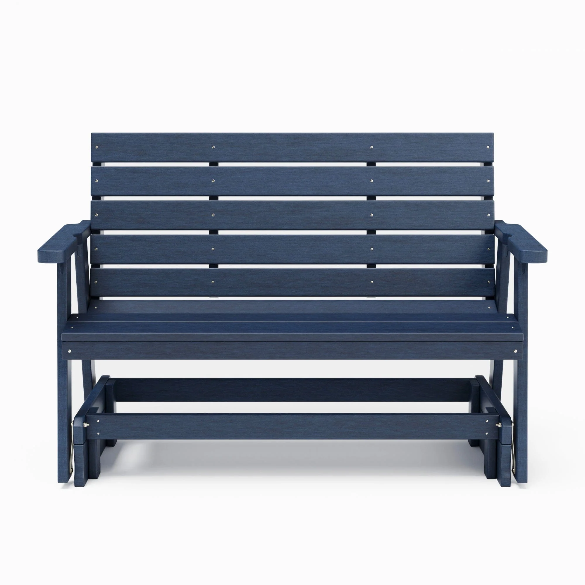SimplyPoly Amish Made Signature Recycled Plastic Porch Glider - Image 11