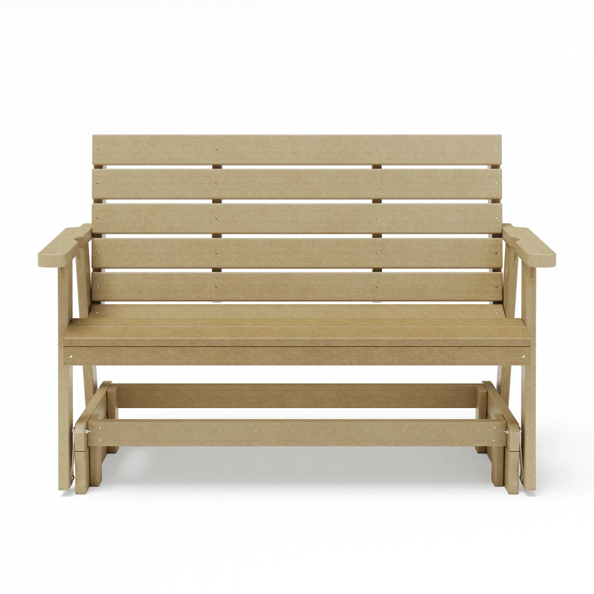 SimplyPoly Amish Made Signature Recycled Plastic Porch Glider - Image 12