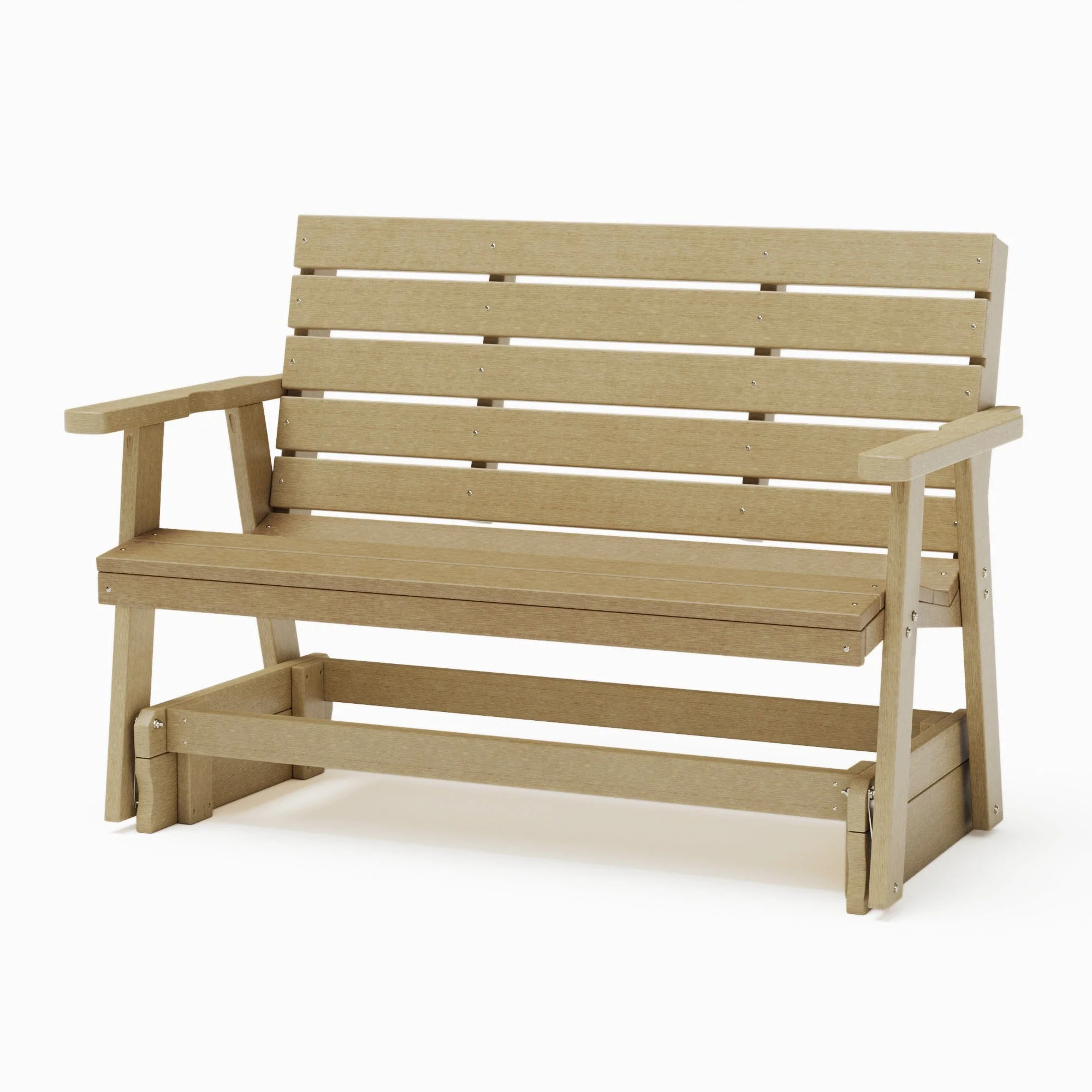 SimplyPoly Amish Made Signature Recycled Plastic Porch Glider - Image 13