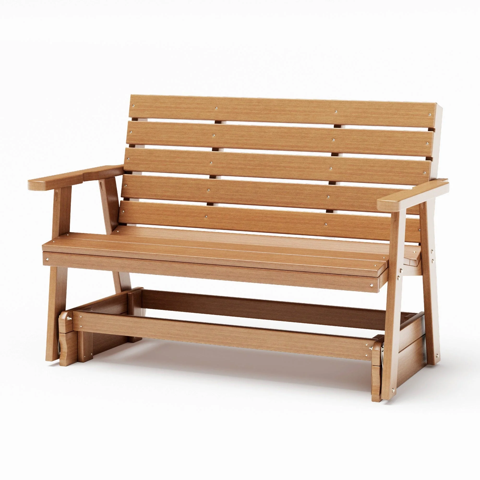 SimplyPoly Amish Made Signature Recycled Plastic Porch Glider - Image 15