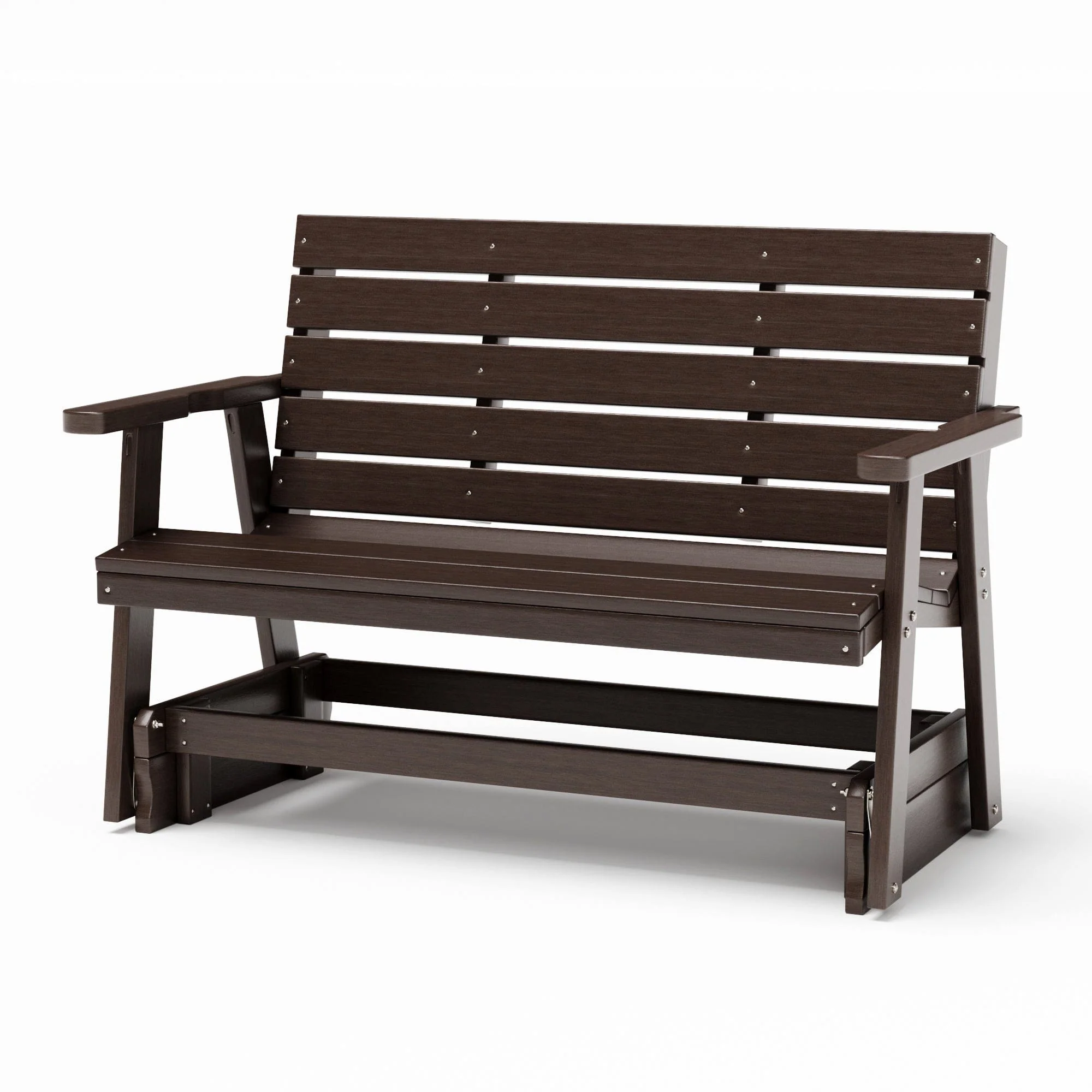 SimplyPoly Amish Made Signature Recycled Plastic Porch Glider - Image 16