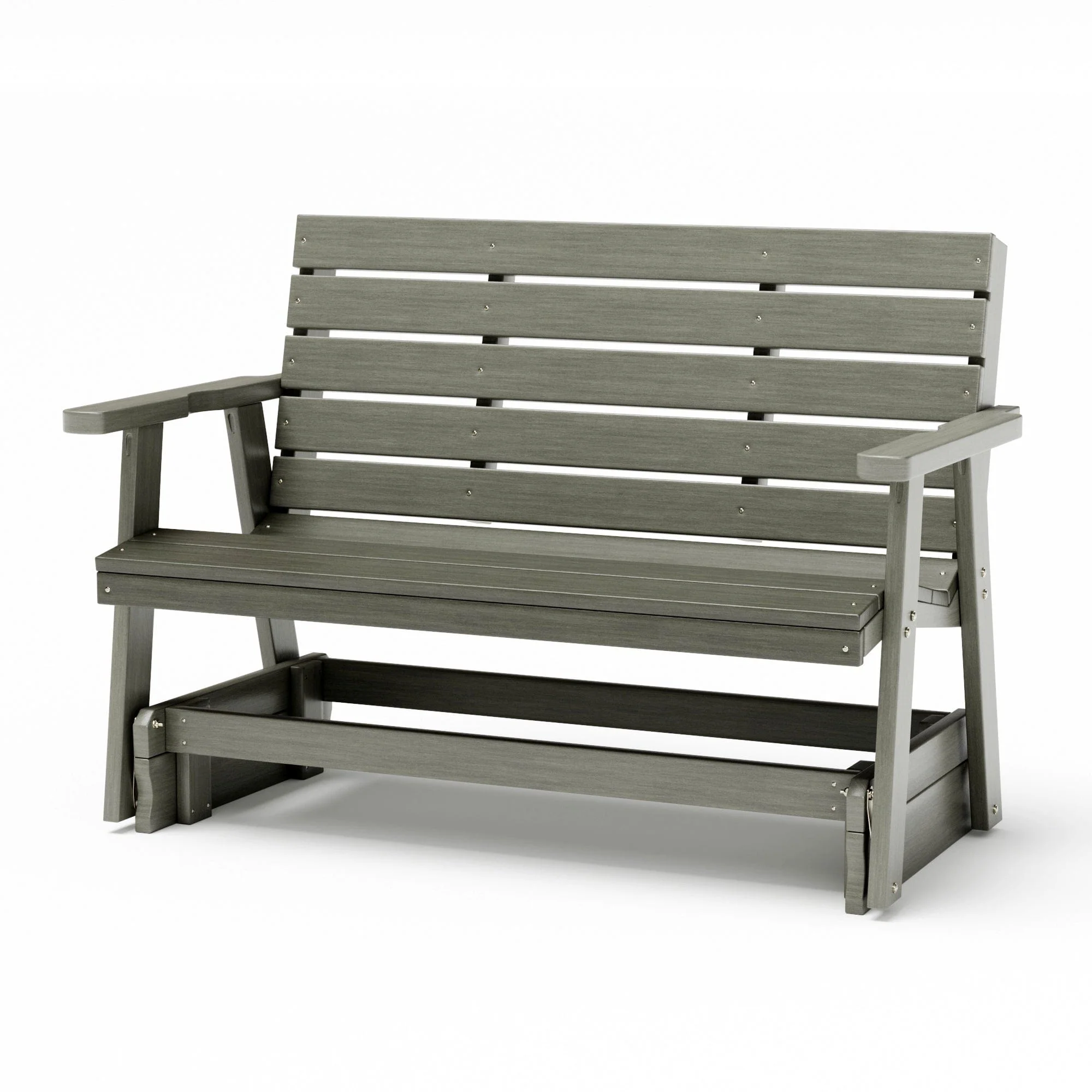SimplyPoly Amish Made Signature Recycled Plastic Porch Glider - Image 2