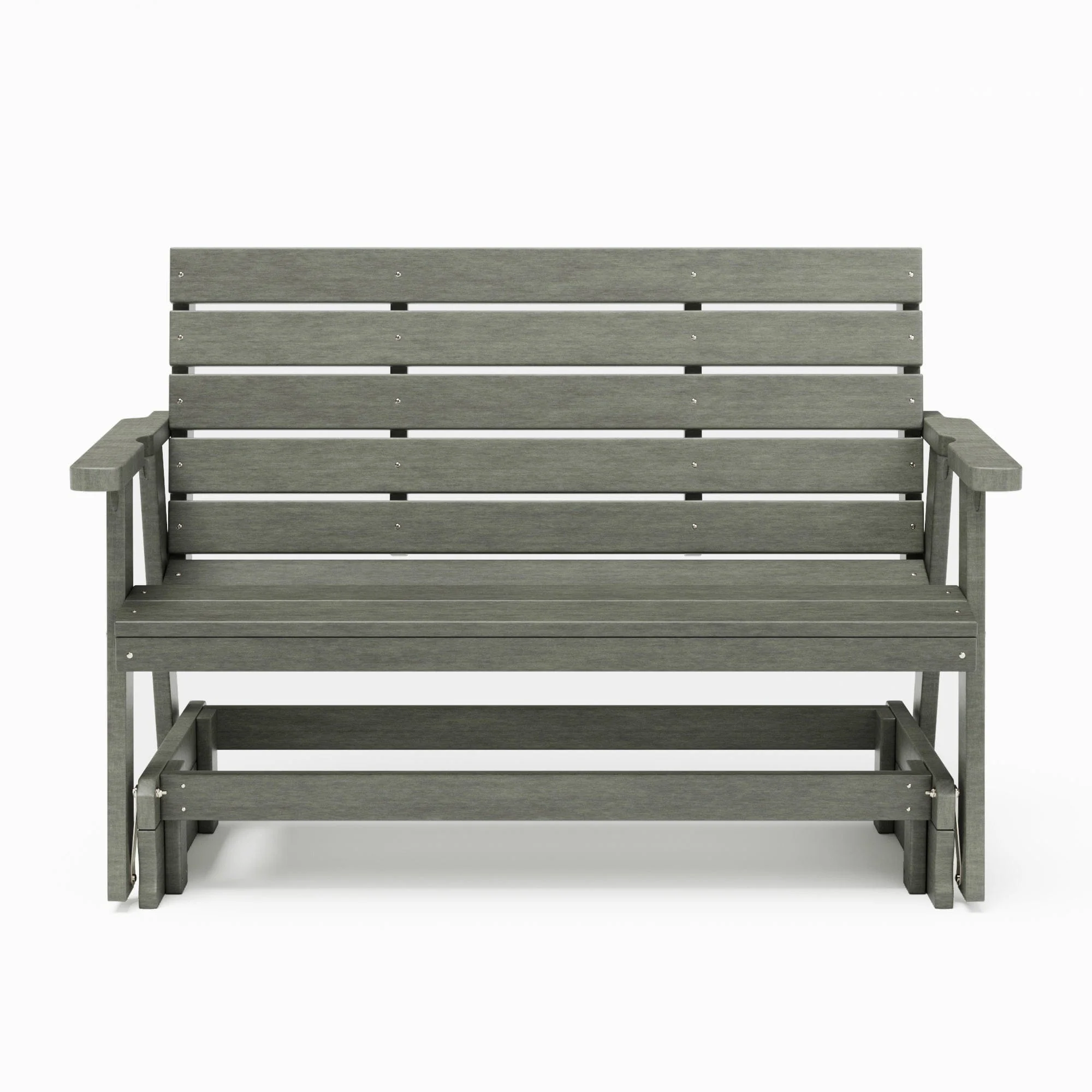 SimplyPoly Amish Made Signature Recycled Plastic Porch Glider - Image 20