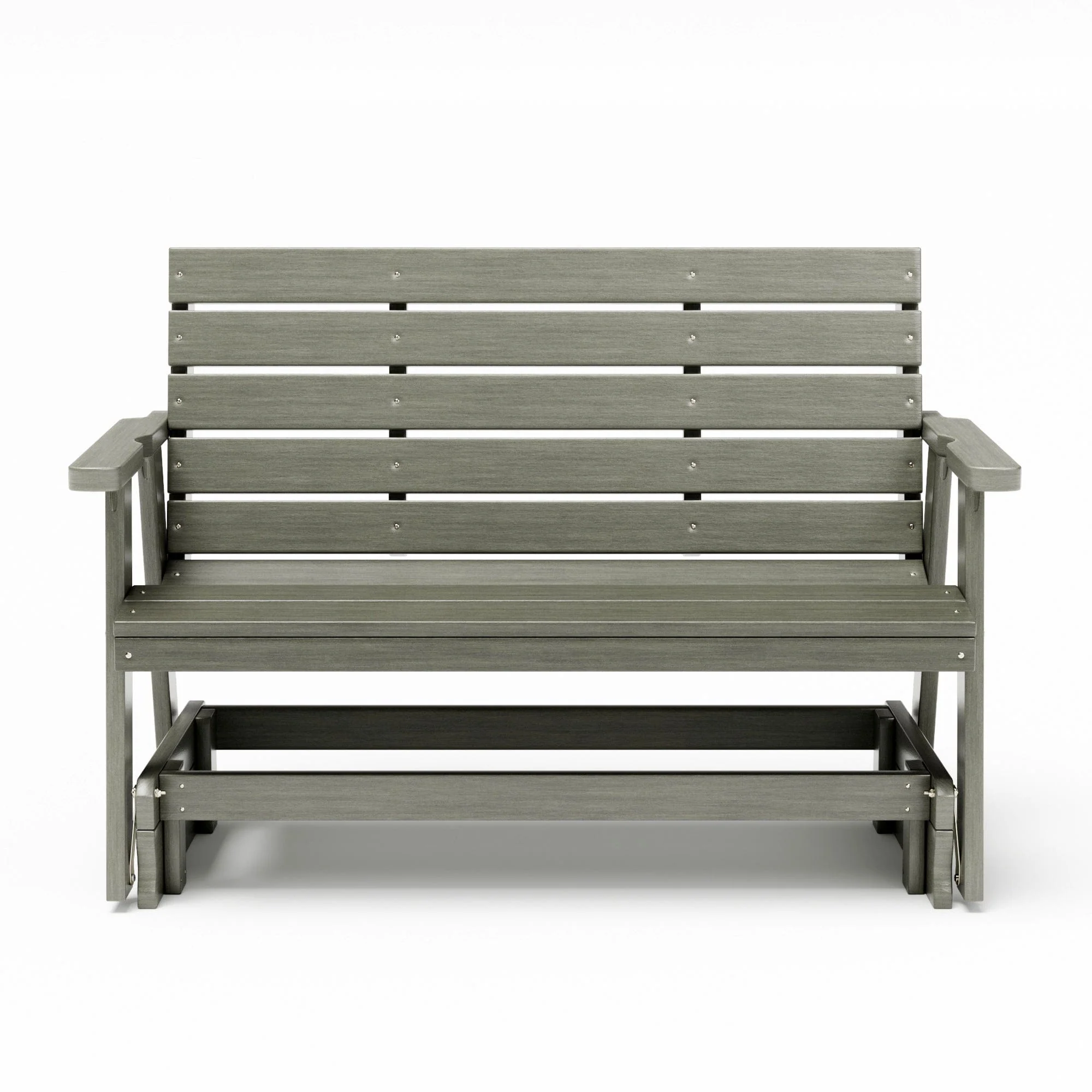SimplyPoly Amish Made Signature Recycled Plastic Porch Glider - Image 3
