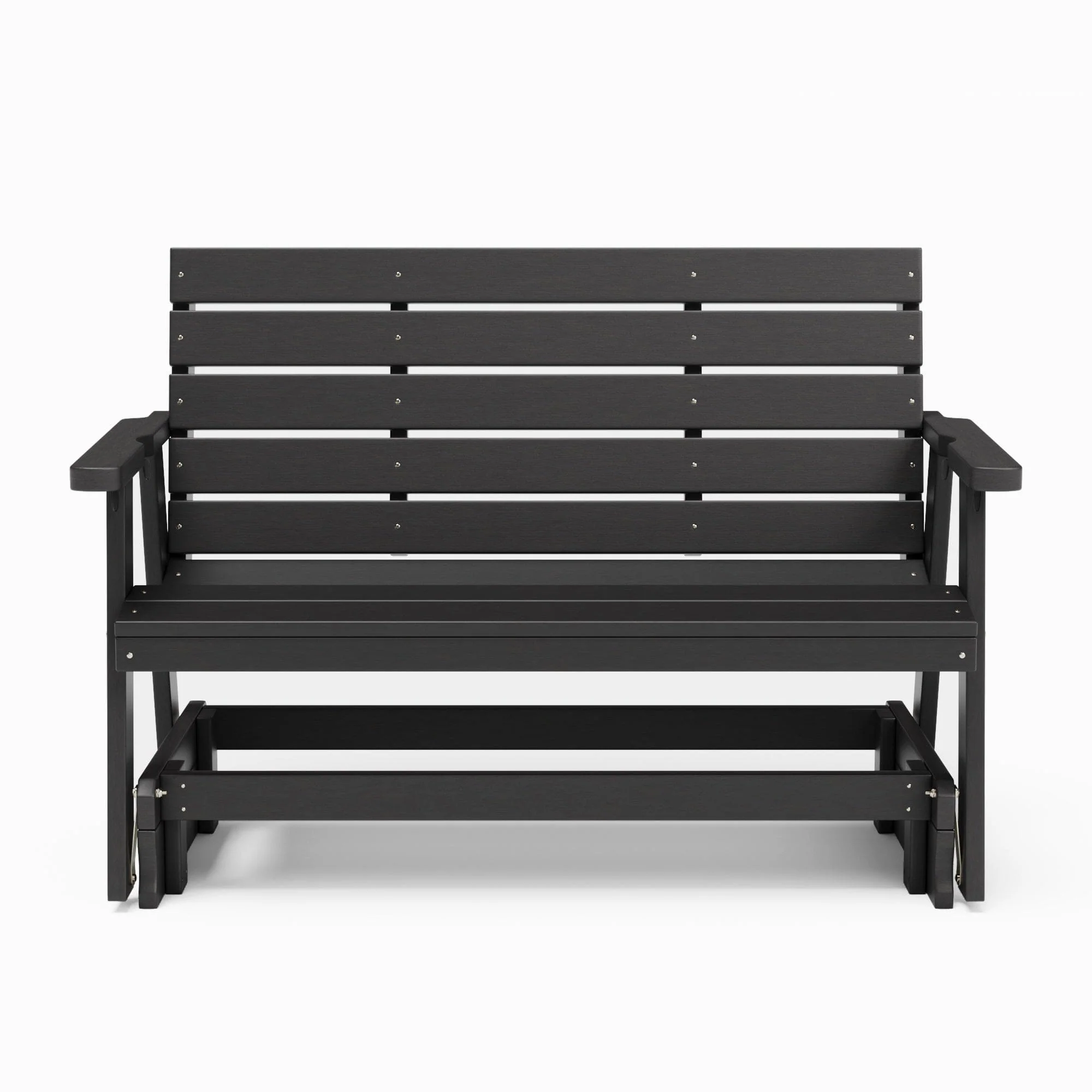 SimplyPoly Amish Made Signature Recycled Plastic Porch Glider - Image 4