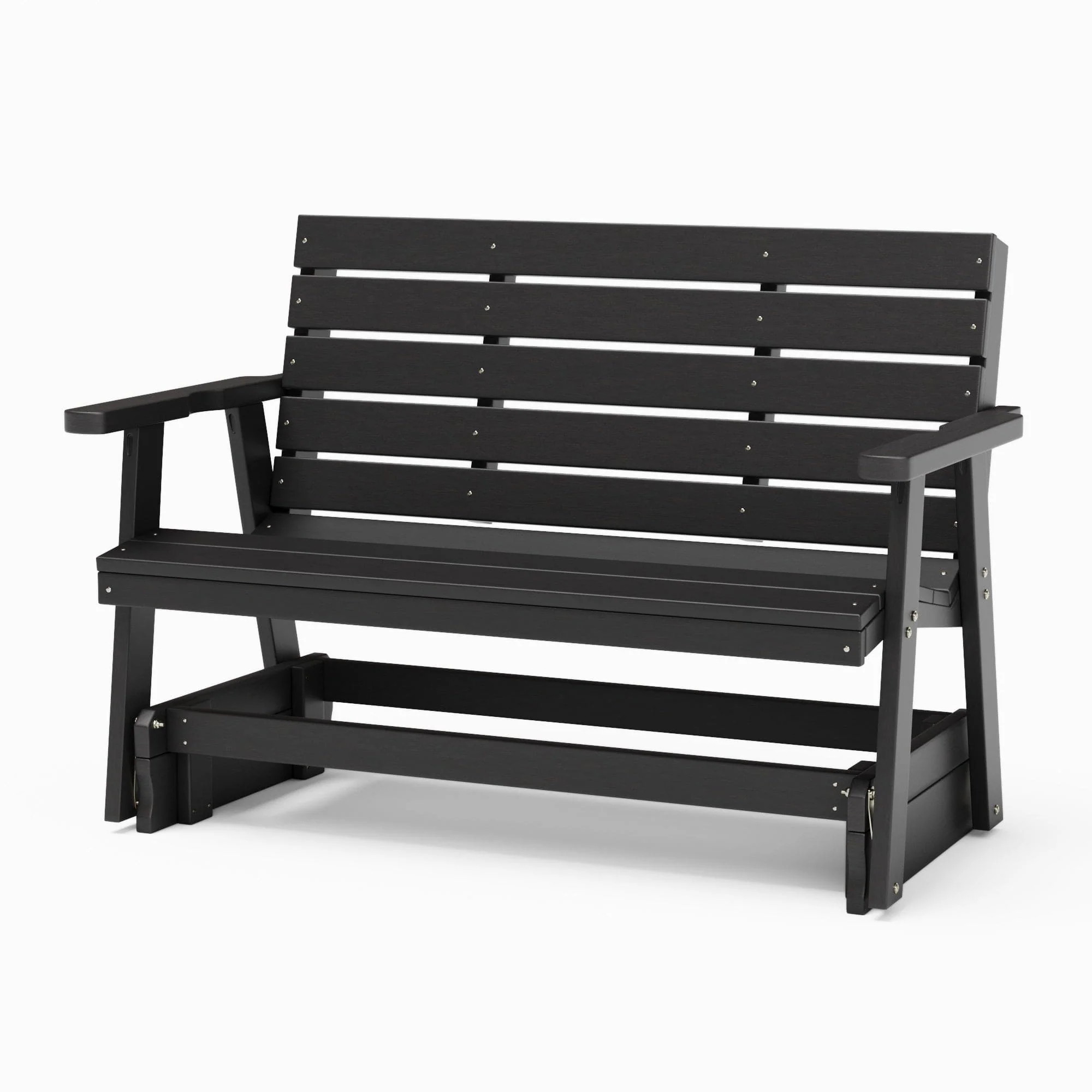 SimplyPoly Amish Made Signature Recycled Plastic Porch Glider - Image 5