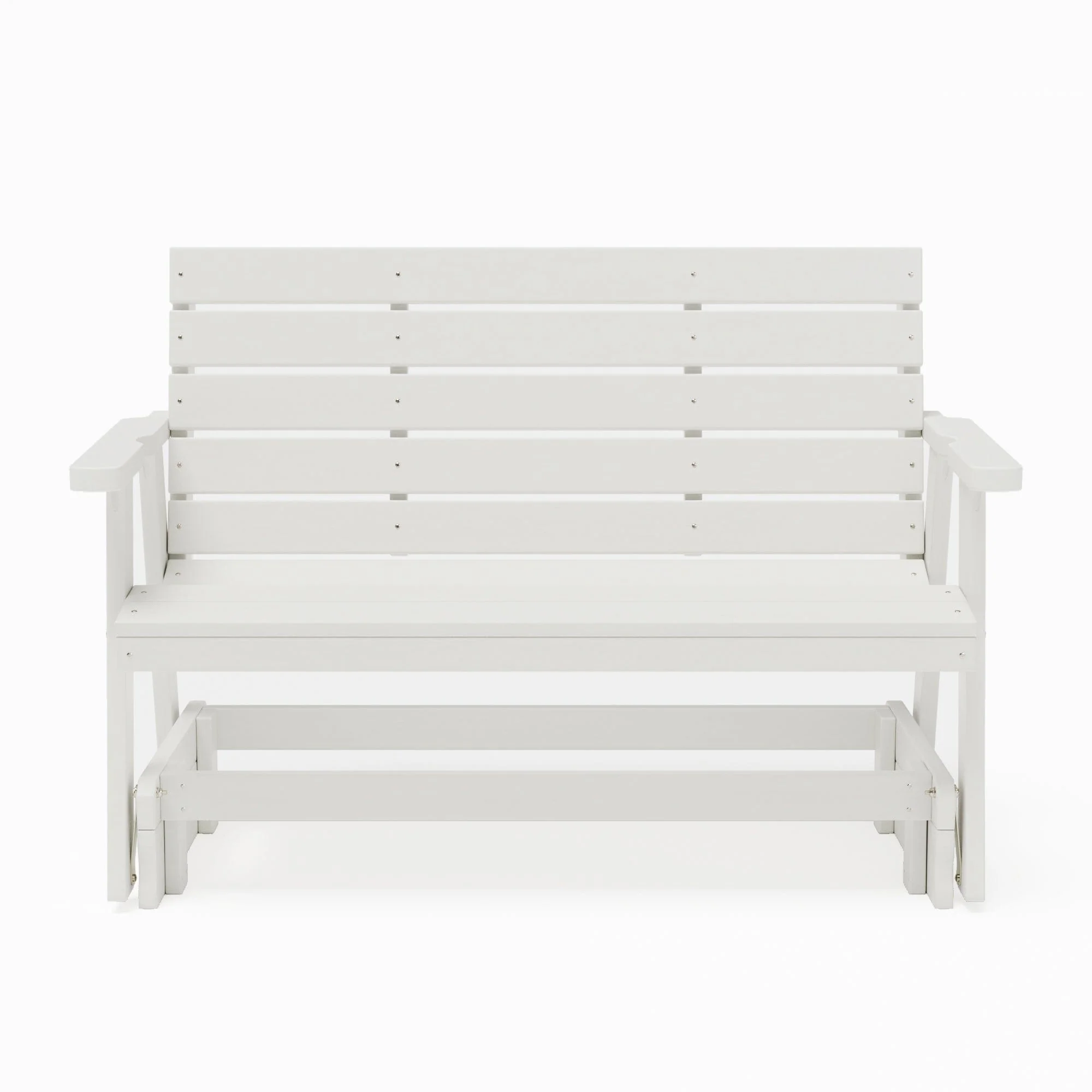SimplyPoly Amish Made Signature Recycled Plastic Porch Glider - Image 6