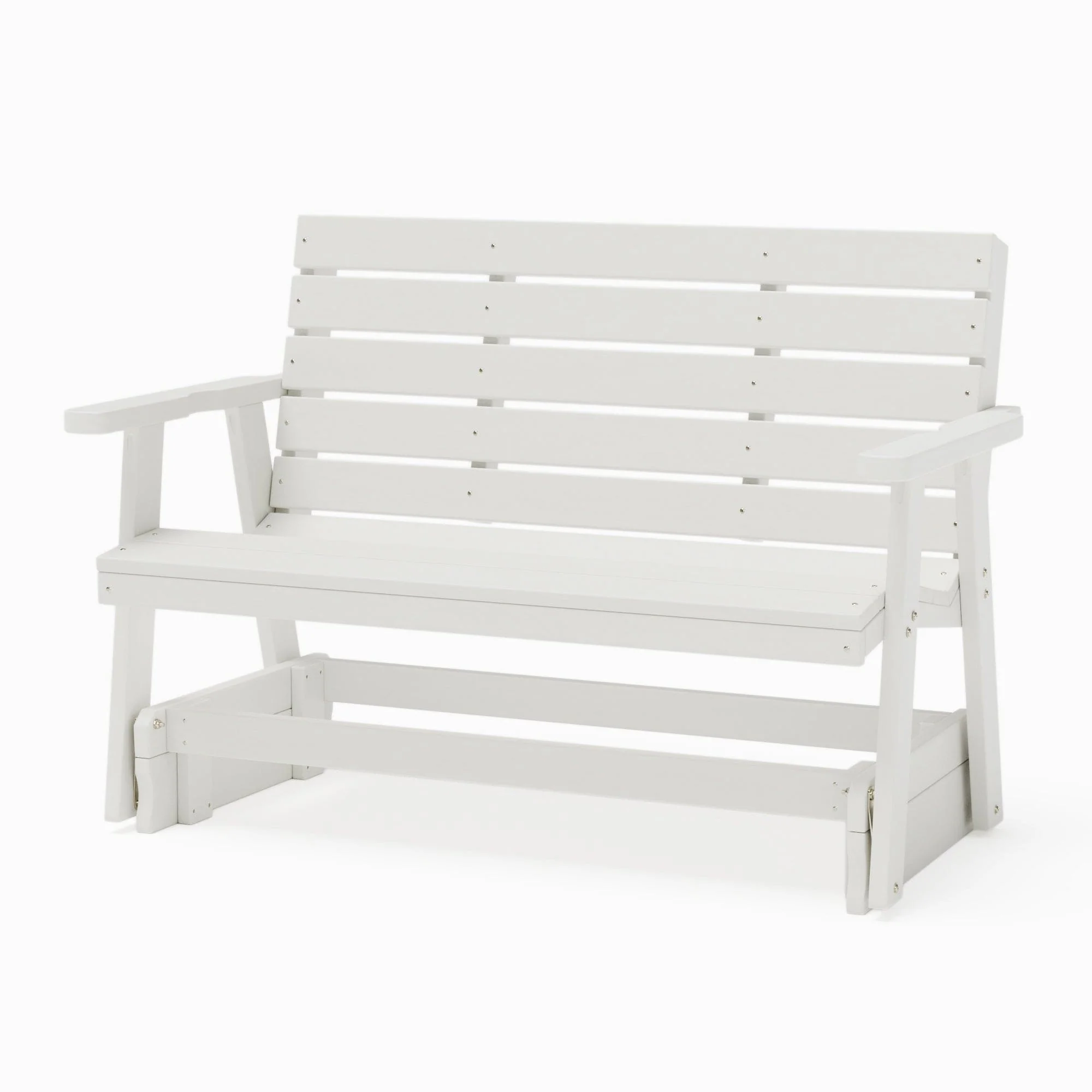 SimplyPoly Amish Made Signature Recycled Plastic Porch Glider - Image 7