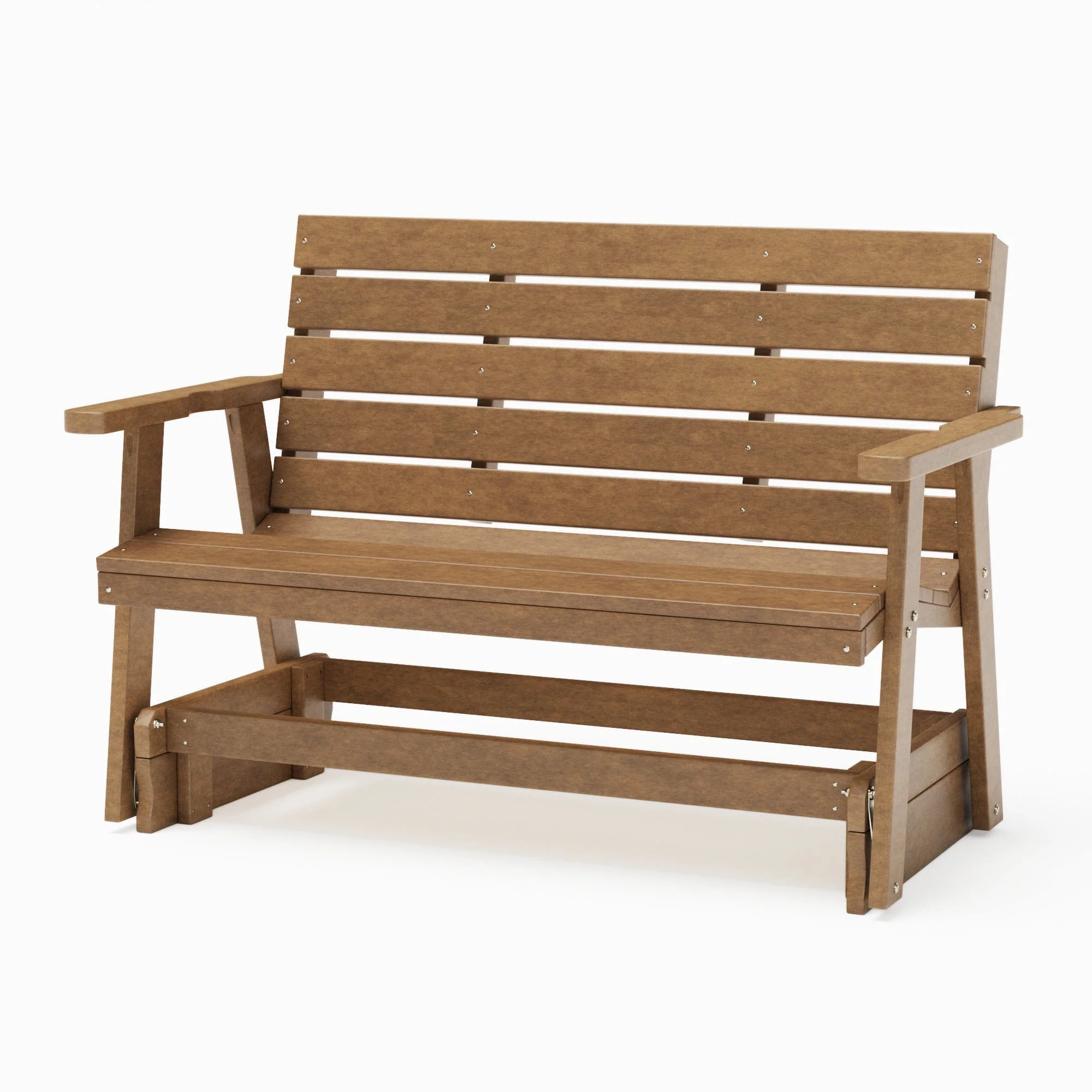 SimplyPoly Amish Made Signature Recycled Plastic Porch Glider - Image 8