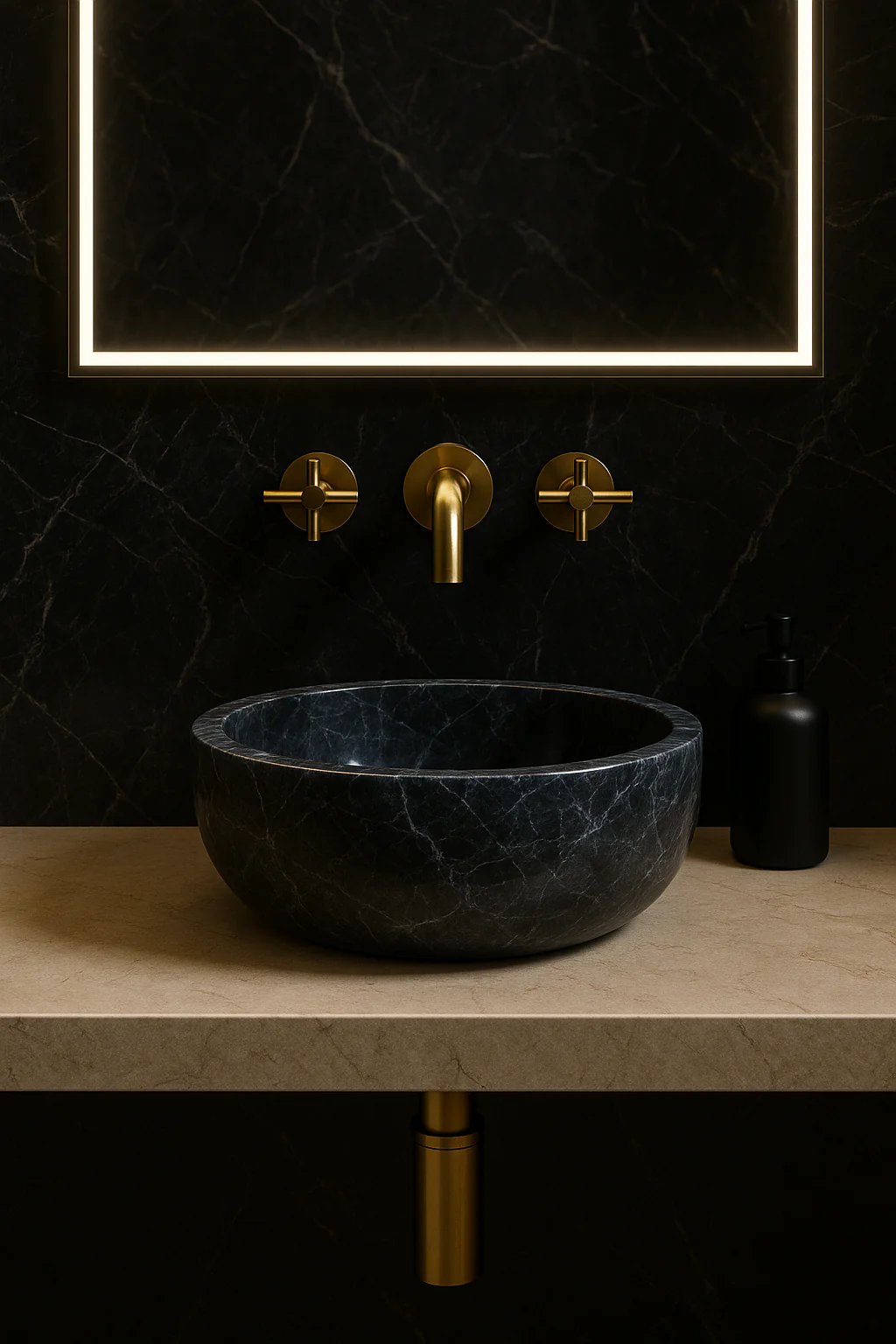 Sirius Black Marble Sink - Image 3