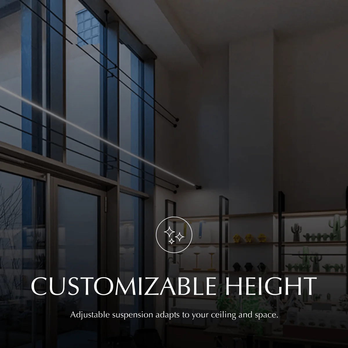 Skyline Modern Wall Lamp with Ambient Lighting - Image 6