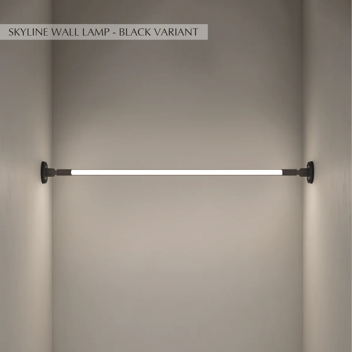 Skyline Modern Wall Lamp with Ambient Lighting - Image 9