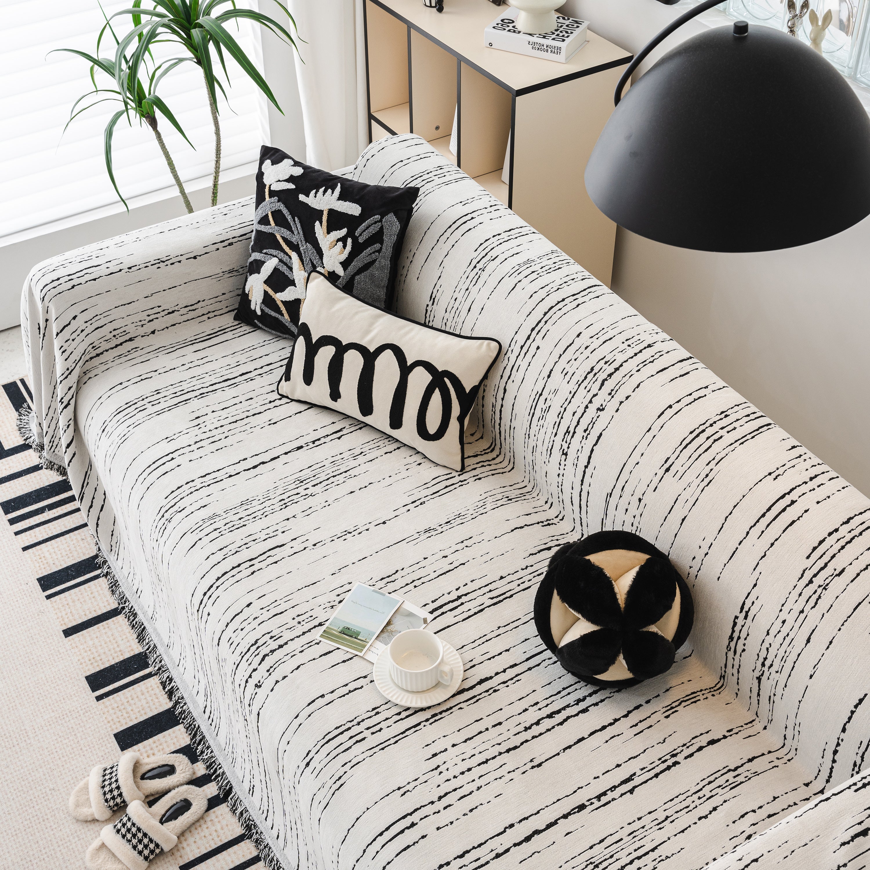 Slip Covers for Sofas, Sofa Throw Cover Soft Chenille Sofa Bed Cover, L Shaped Sectional Couch Covers - Image 17