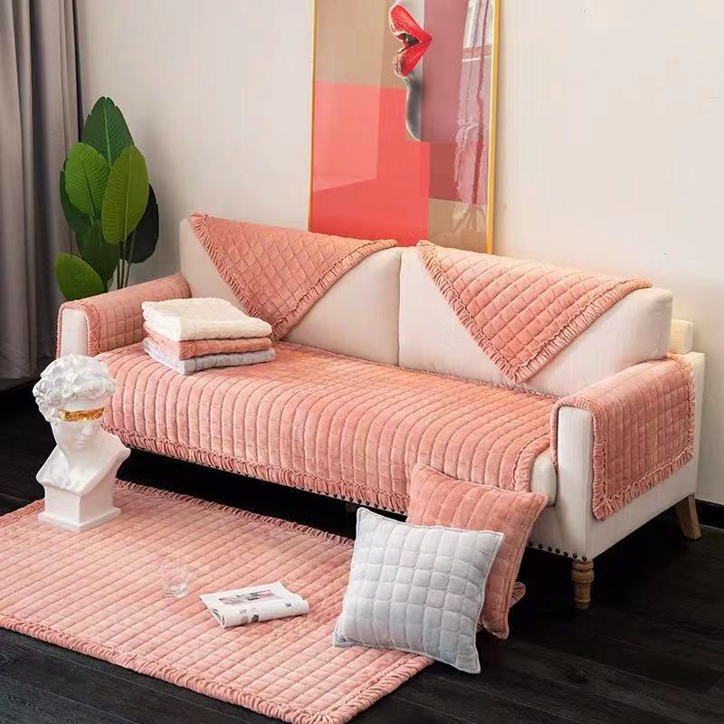 Slipcover KAS European Style Couch Cover for Home Bay Window Cushion Keeps Sofa Looking New - Image 3