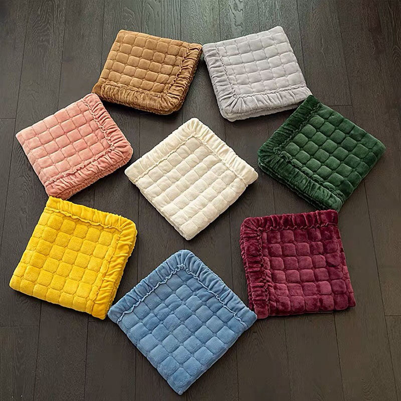 Slipcover KAS Plush Sofa Towel Enhances Living Room Decor with Non-Slip Protection for Furniture - Image 6