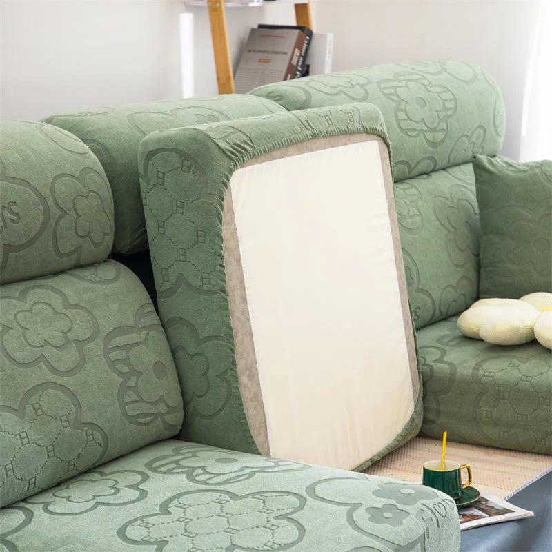 Slipcover KAS Sofa Cover Protector All Season Dustproof and Elastic Sunflower Couch Cushion Cover - Image 11