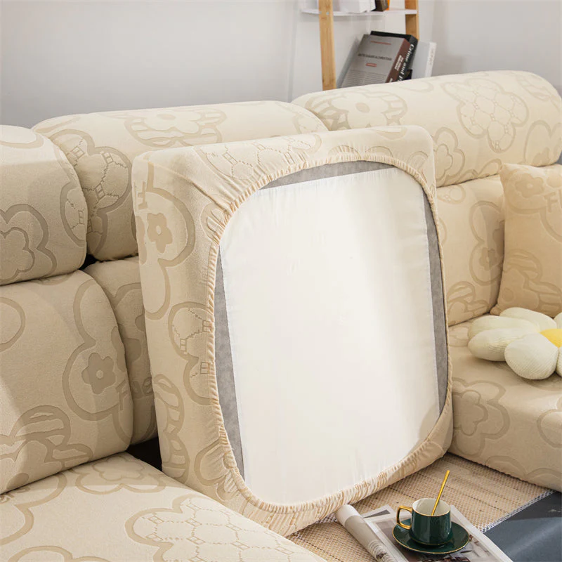 Slipcover KAS Sofa Cover Protector All Season Dustproof and Elastic Sunflower Couch Cushion Cover - Image 13