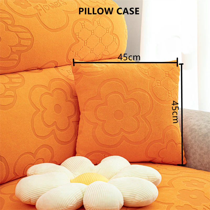 Slipcover KAS Sofa Cover Sunflower Seat Covers Elastic Dustproof Couch Cushion Cover - Image 13