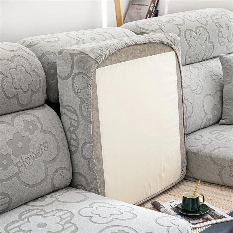 Slipcover KAS Sofa Cover Sunflower Seat Covers Elastic Dustproof Couch Cushion Cover - Image 14