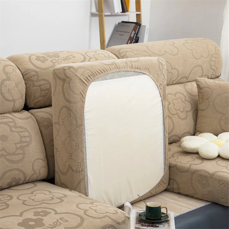Slipcover KAS Sofa Cover Sunflower Seat Covers Elastic Dustproof Couch Cushion Cover - Image 15