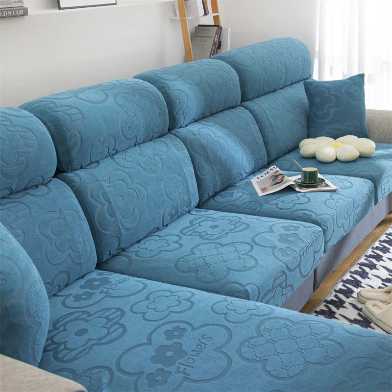 Slipcover KAS Sofa Cover Sunflower Seat Covers Elastic Dustproof Couch Cushion Cover - Image 2