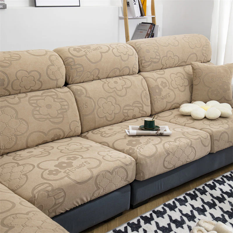 Slipcover KAS Sofa Cover Sunflower Seat Covers Elastic Dustproof Couch Cushion Cover - Image 3
