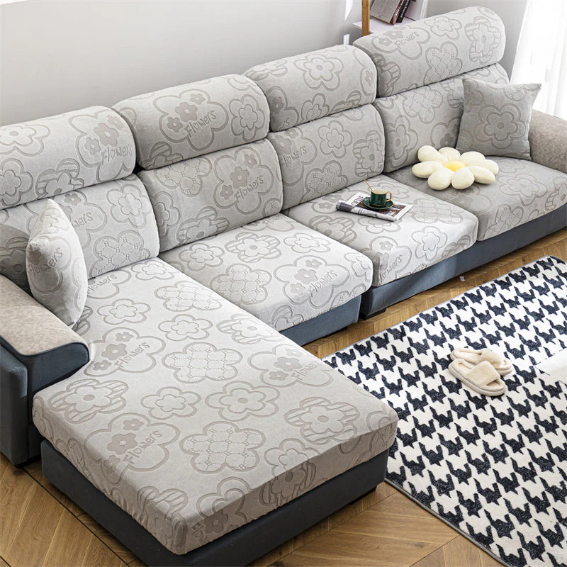 Slipcover KAS Sofa Cover Sunflower Seat Covers Elastic Dustproof Couch Cushion Cover - Image 4