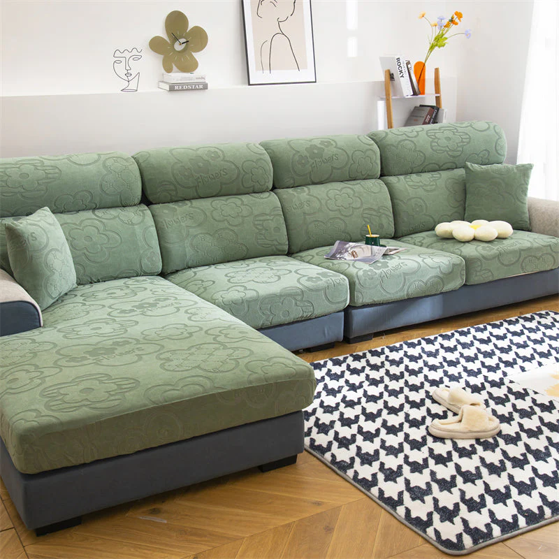 Slipcover KAS Sofa Cover Sunflower Seat Covers Elastic Dustproof Couch Cushion Cover - Image 5