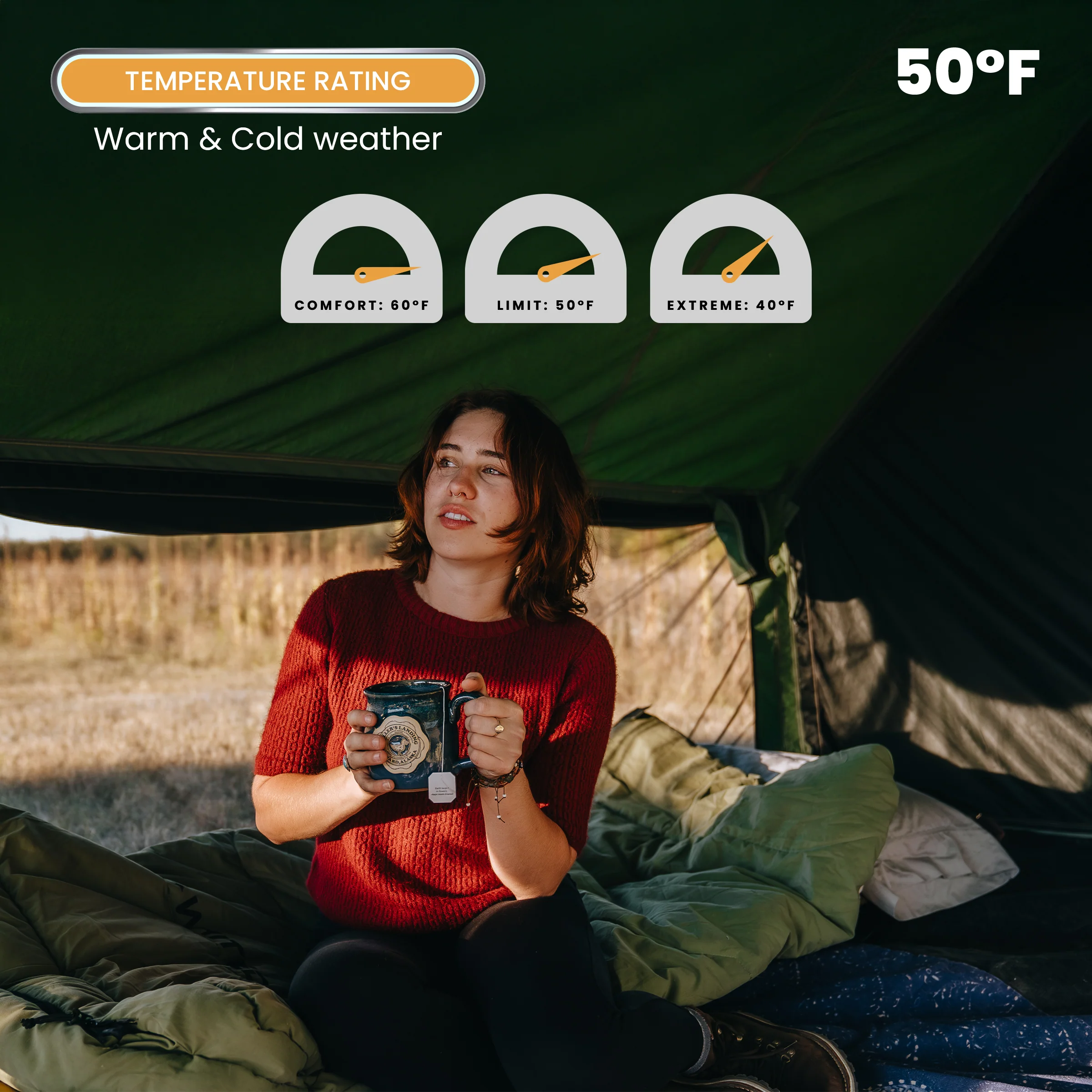 Slumbernest™ Sleeping bag  50°F - Image 6