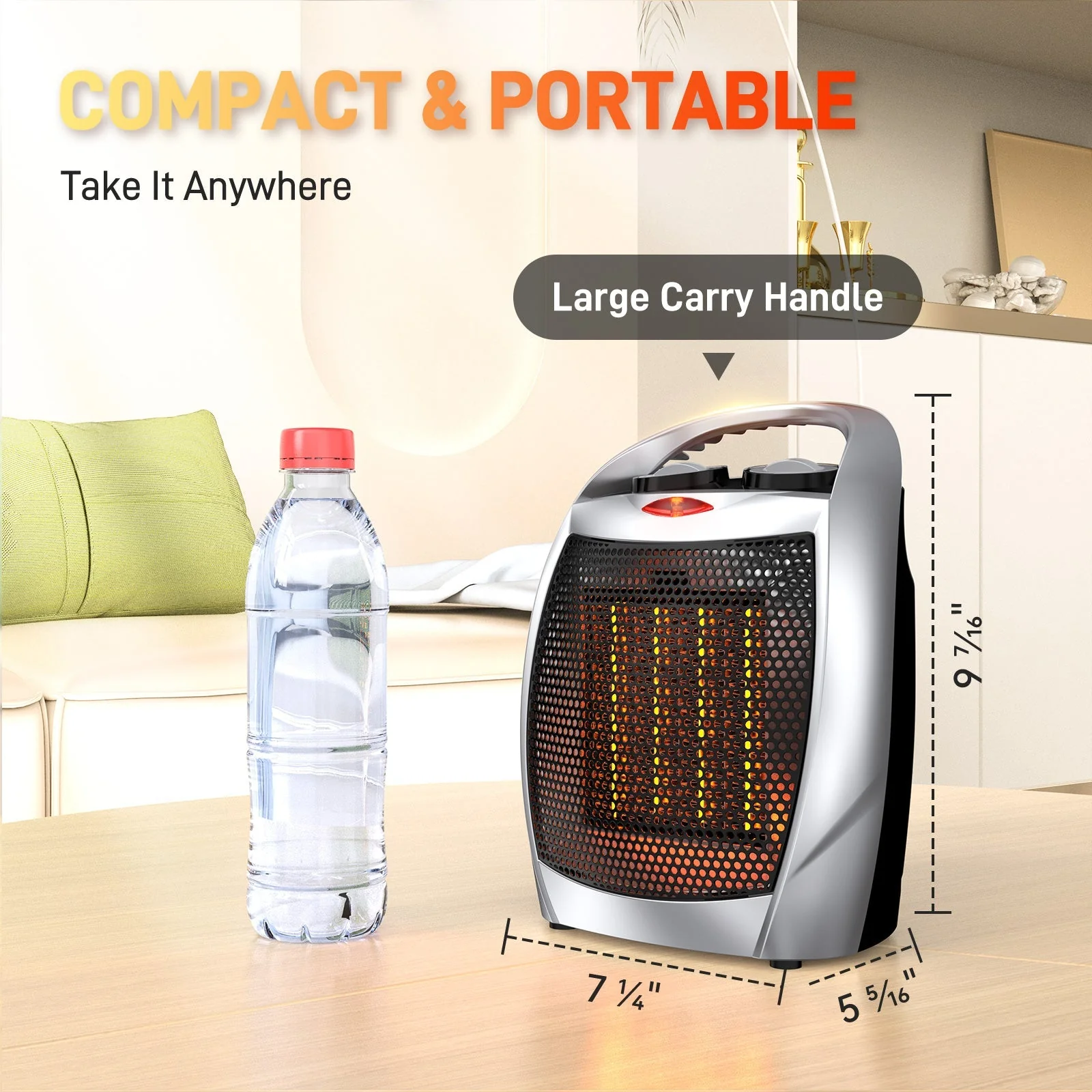 Small Electric Space Heater H56902X - Image 16