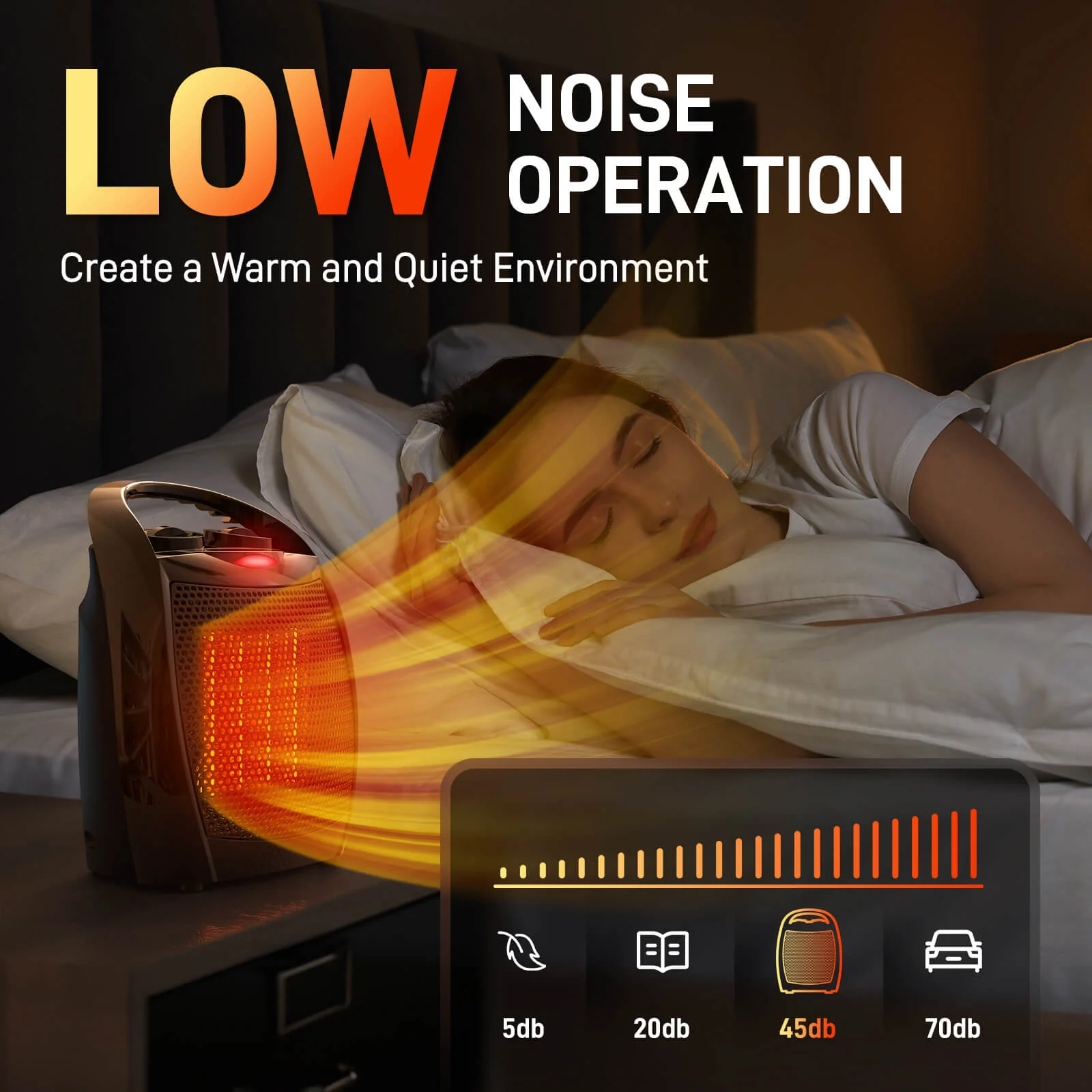 Small Electric Space Heater H56902X - Image 4