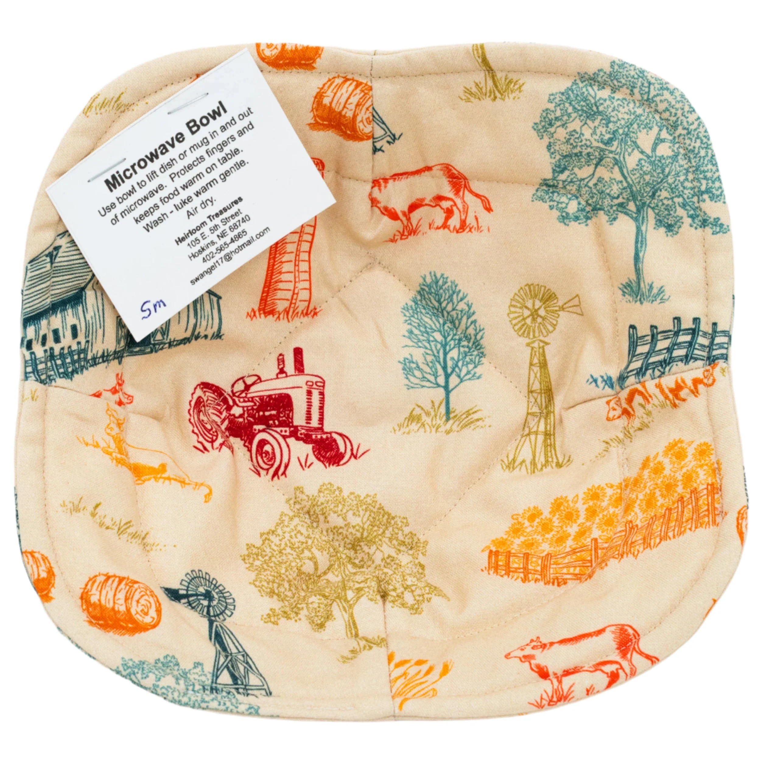 Small Microwave Bowl Mat | Various Designs | Heirloom Treasures - Image 2