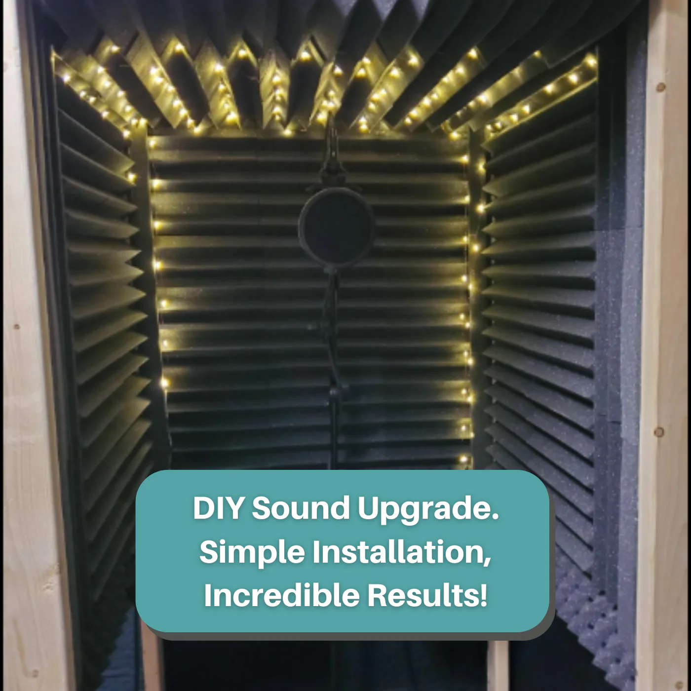 Small Vocal Booth Acoustic Foam Bundle - DIY Vocal Booth Acoustic Treatment - Image 2