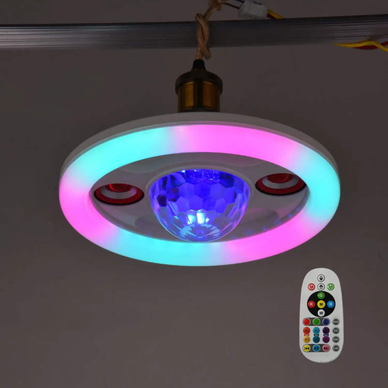 Smart Ceiling Light with Bluetooth, Magic Ball & Party Effects - Image 7